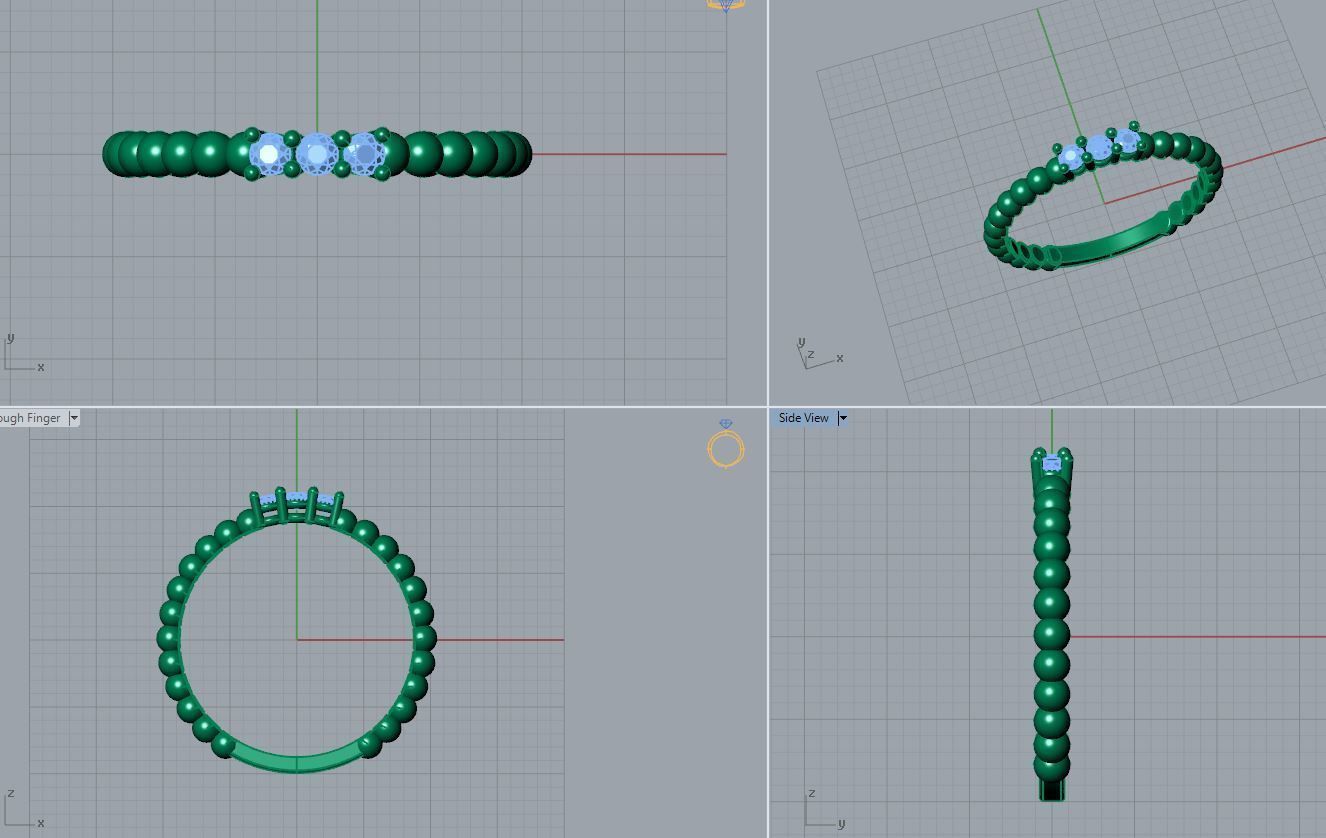 jewelry ring 3D print model_6