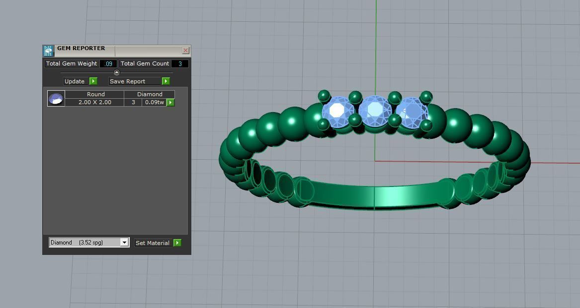 jewelry ring 3D print model_7