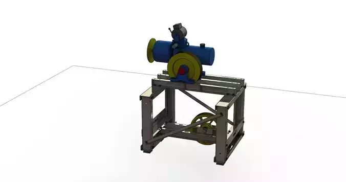 Motor Frame for MR Elevators