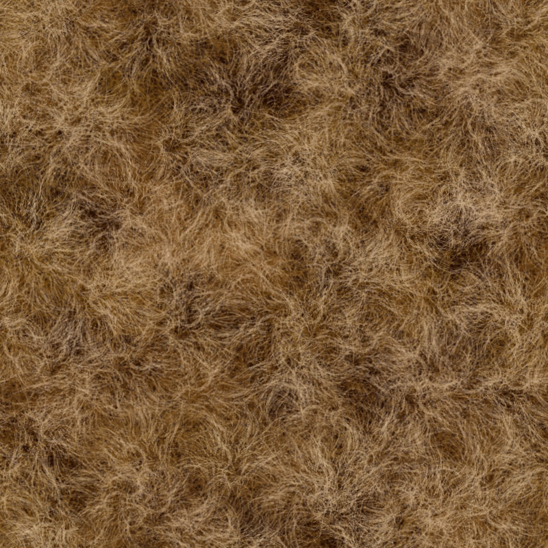 pillow leather pouch with gold buckle 3D model_4