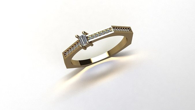 jewelry rings 3D print model