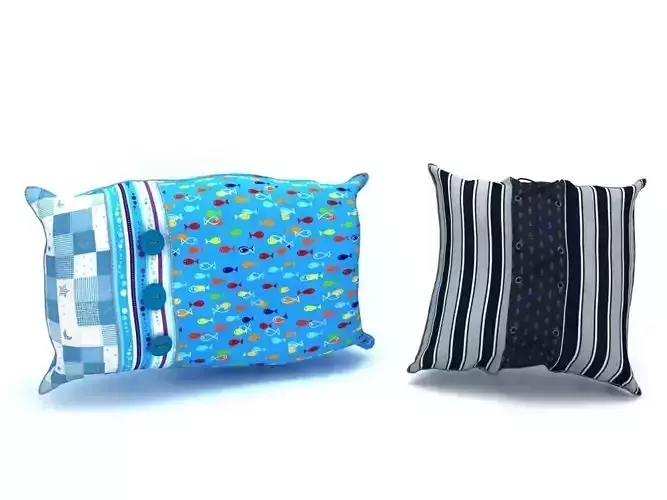 pillows striped pillow set