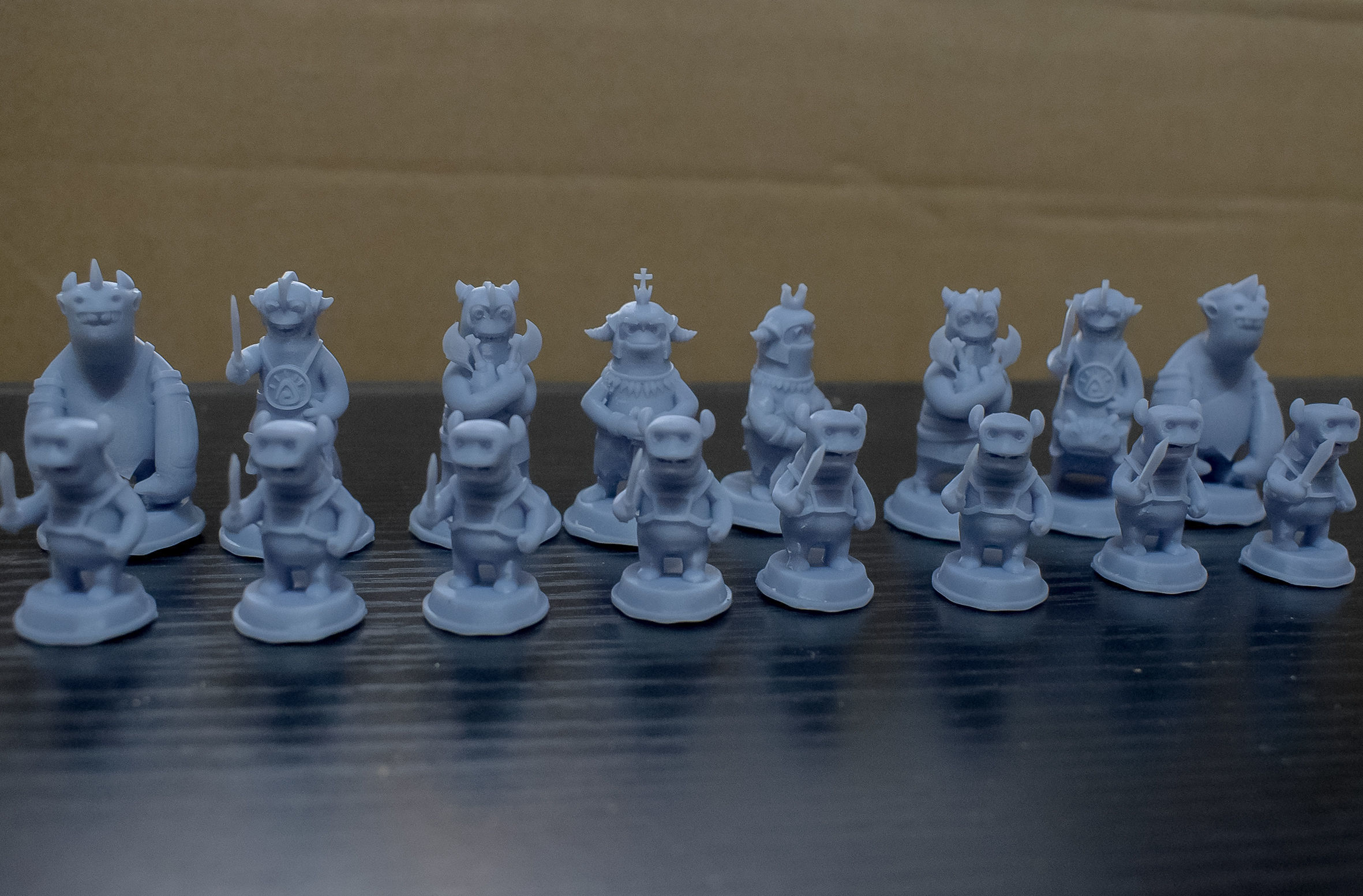 3D Miniature for chess set STL 3D print model_20