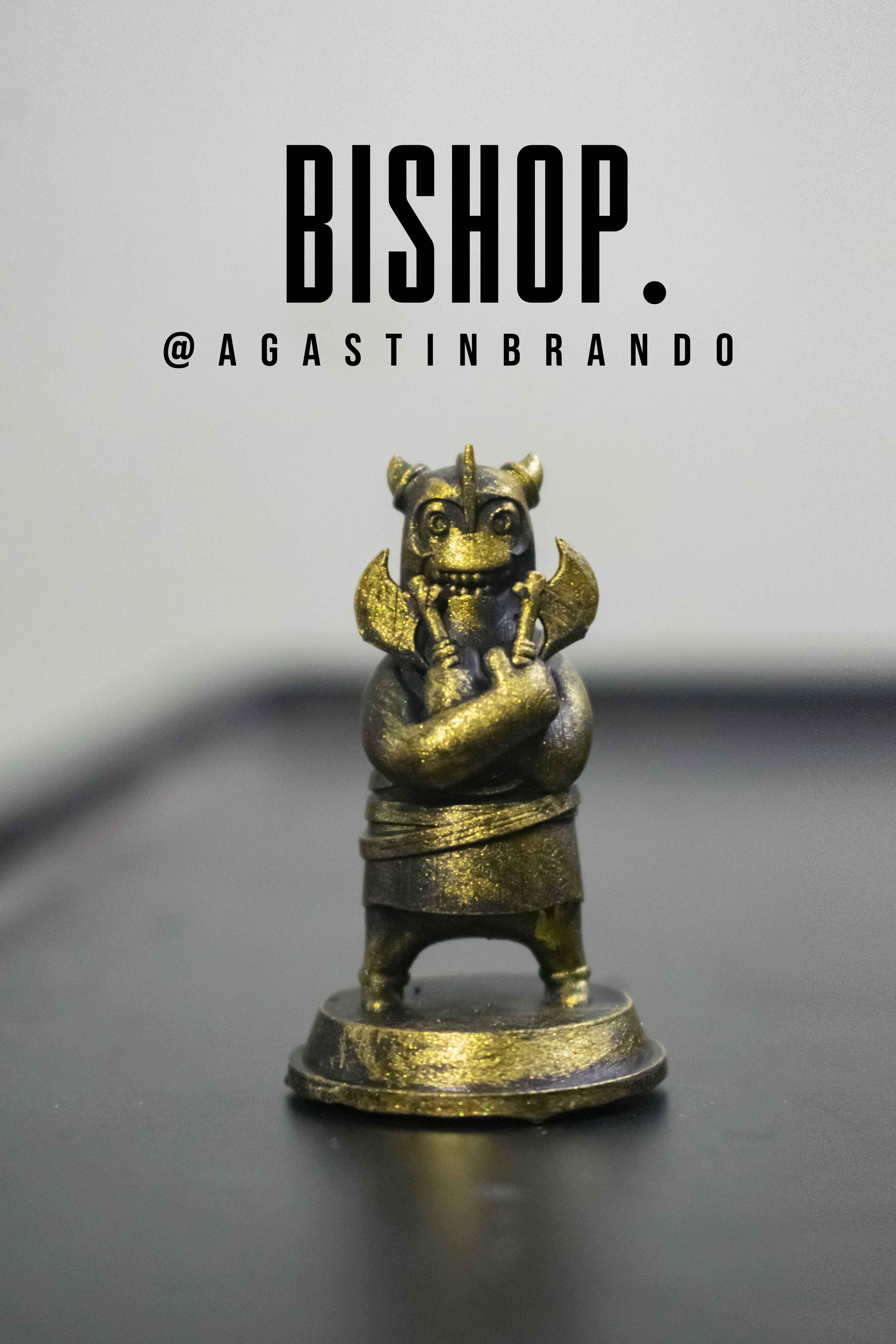 3D Miniature for chess set STL 3D print model_11