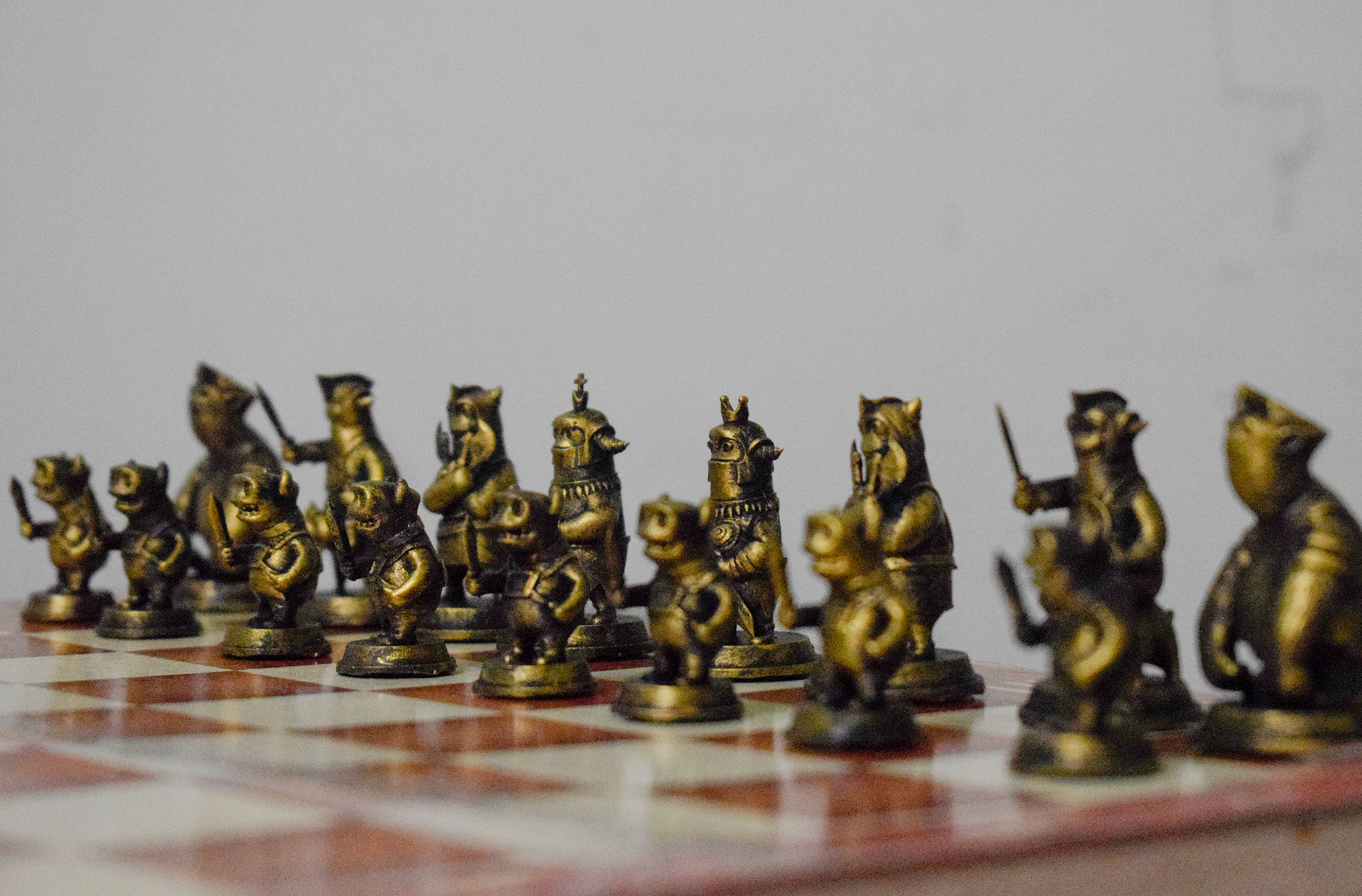 3D Miniature for chess set STL 3D print model_19