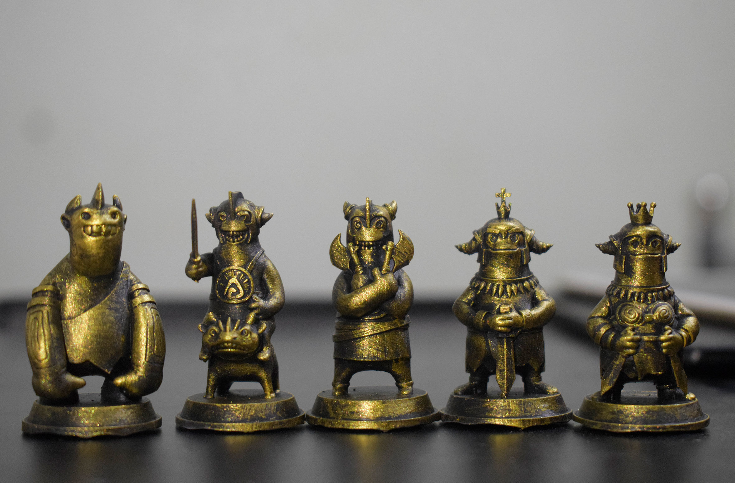 3D Miniature for chess set STL 3D print model_18