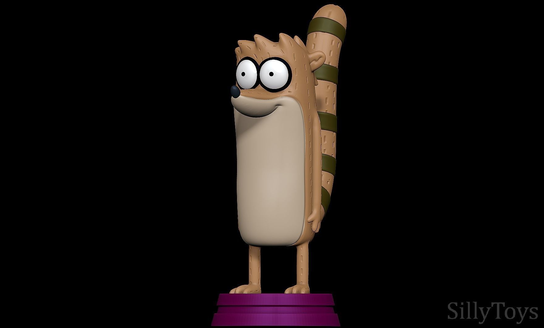 Rigby - Regular Show  3D print model_4