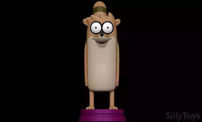 Rigby - Regular Show  3D print model