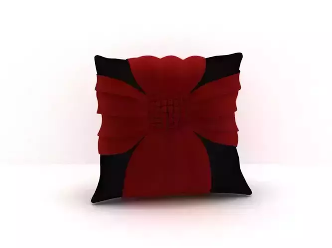 pillow flower throw