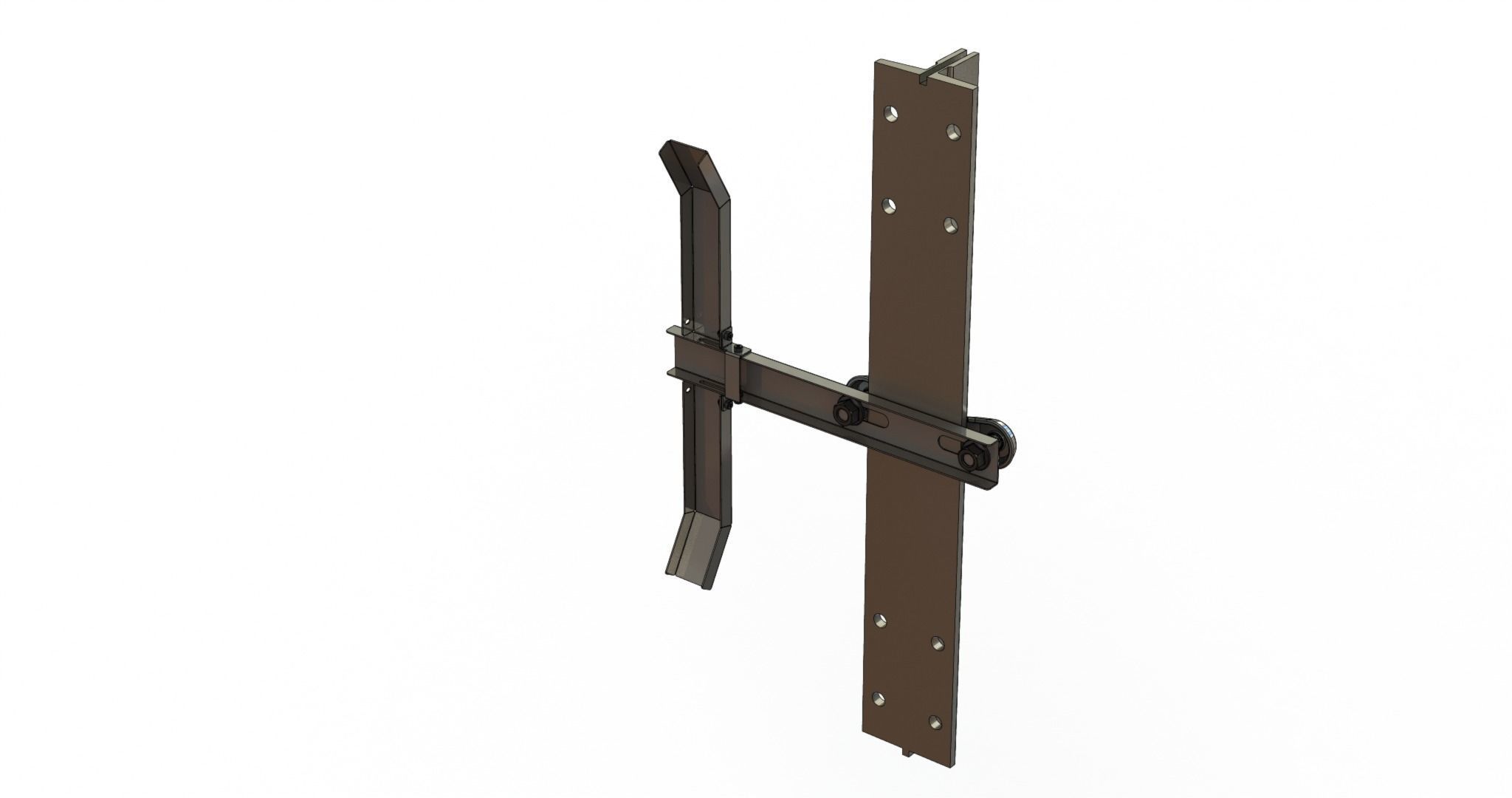 Limit Breaker for Elevator Cabin 3D model_2