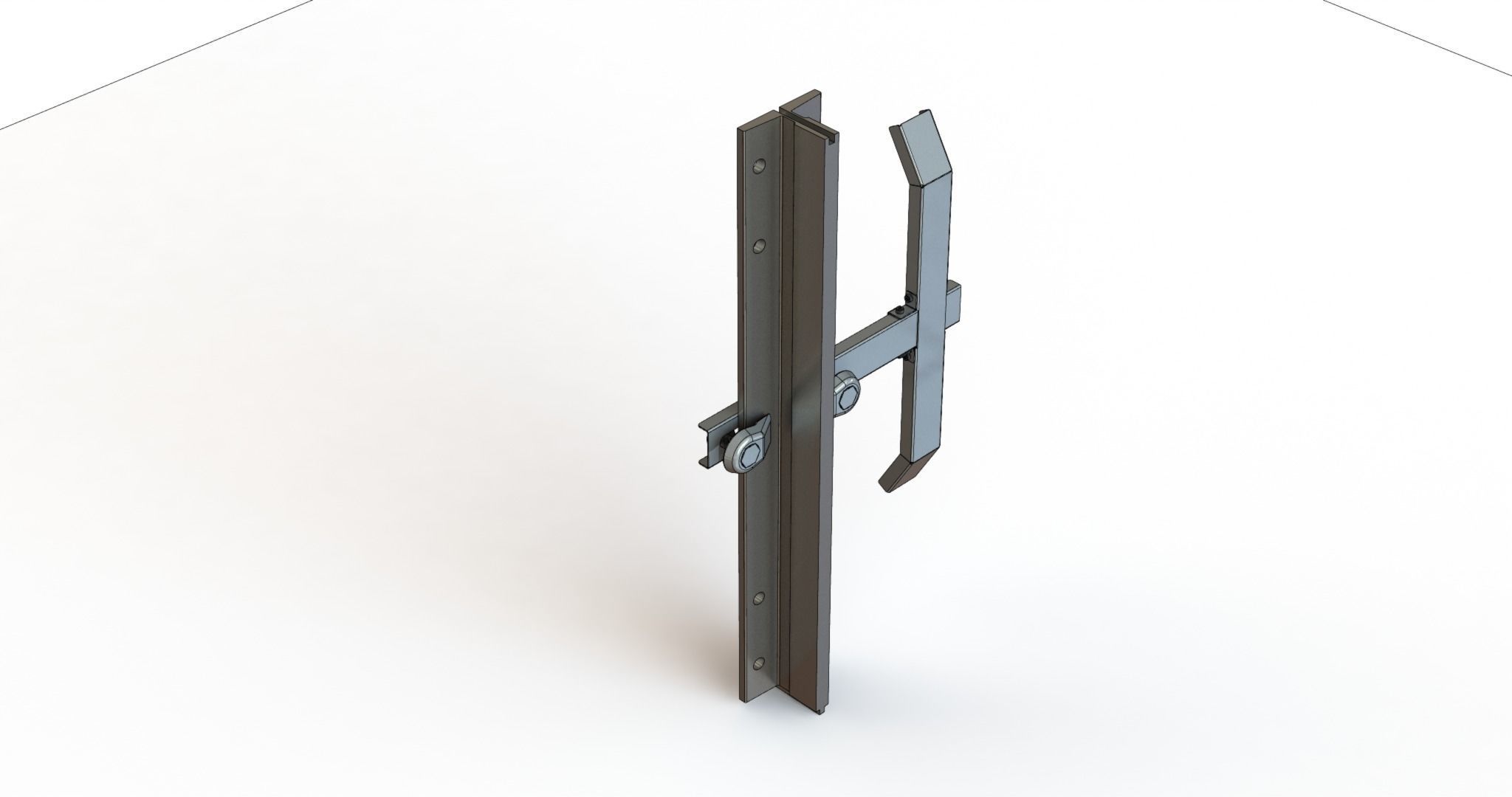 Limit Breaker for Elevator Cabin 3D model_1