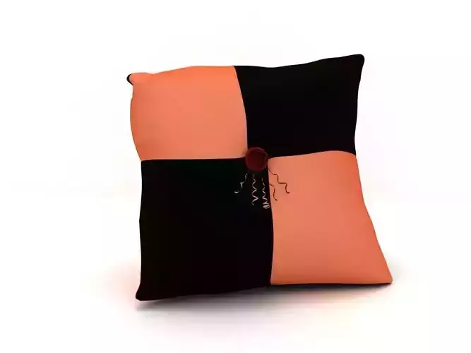 pillow orange and