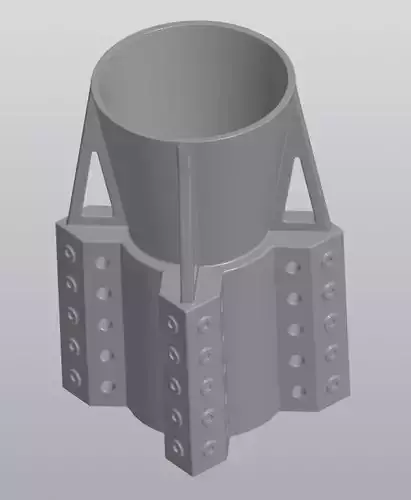 Geometric Vase Penholder