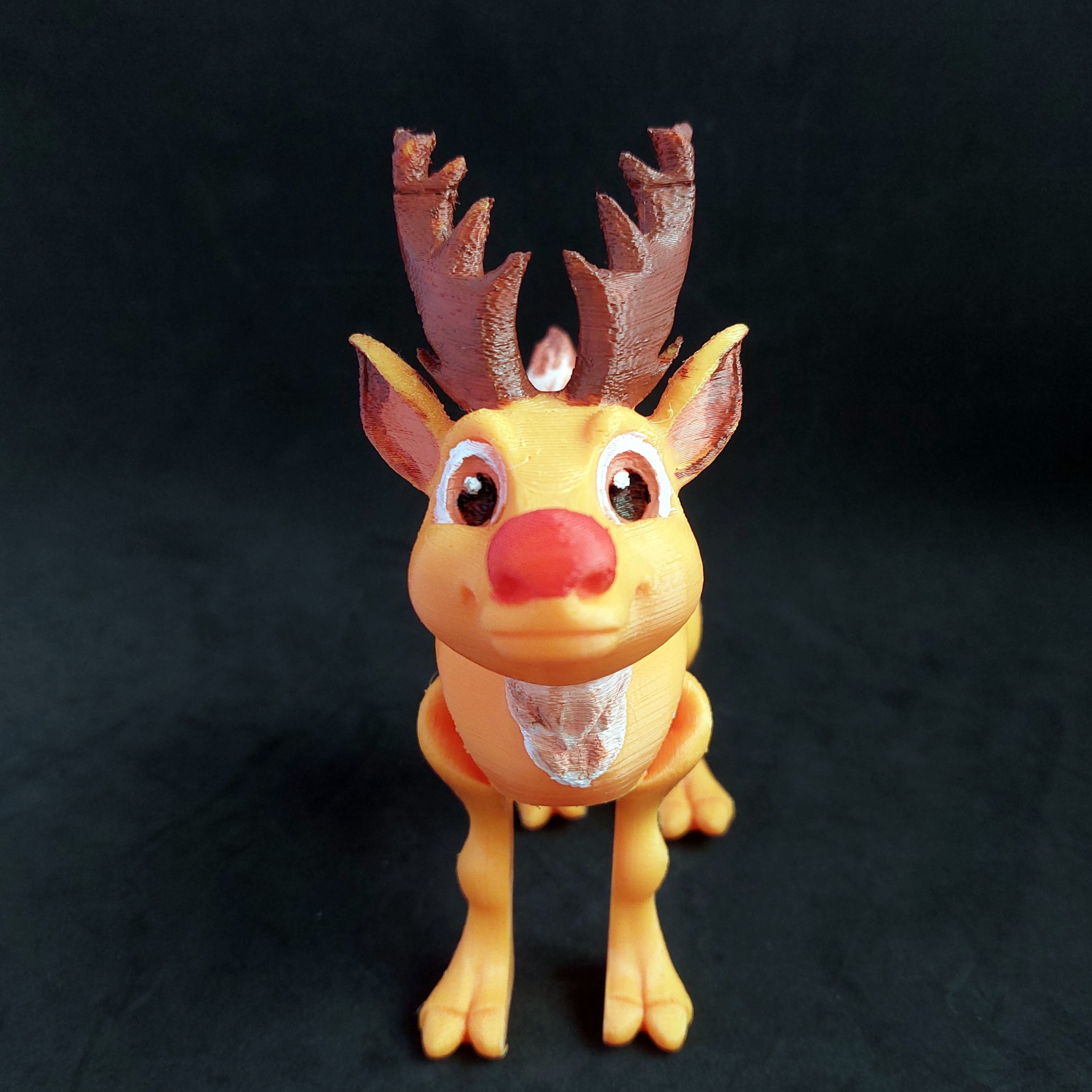 Clumsy Christmas Raindeer 3D print model_1