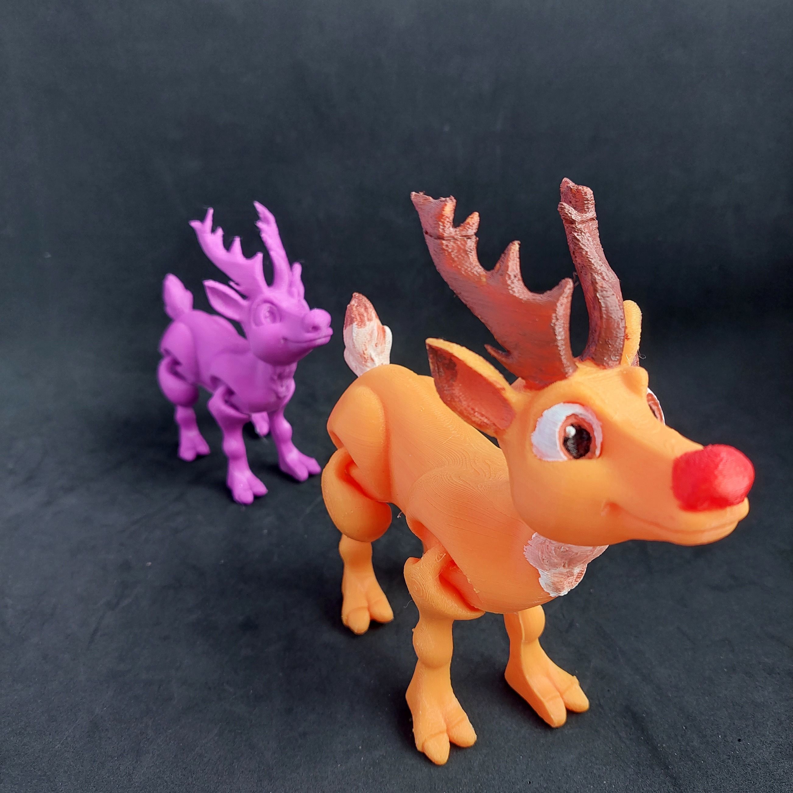 Clumsy Christmas Raindeer 3D print model_5