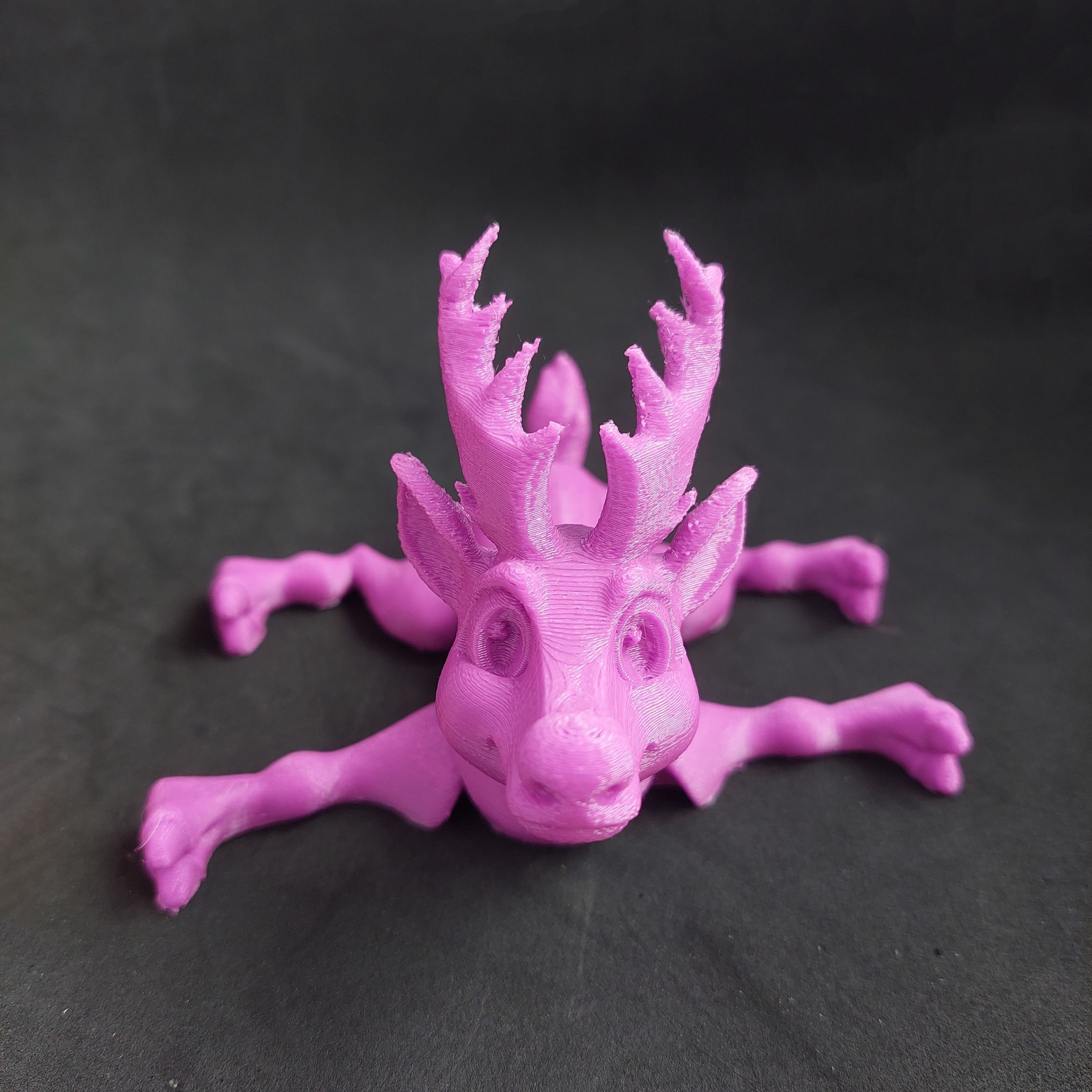 Clumsy Christmas Raindeer 3D print model_4
