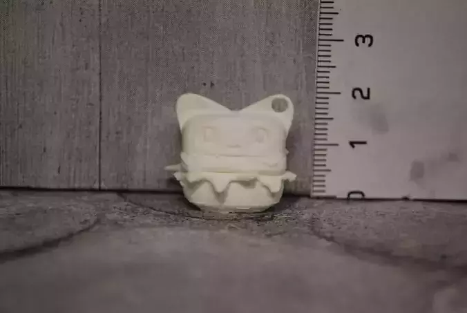 cute keychain HgamburCat ready 3D print