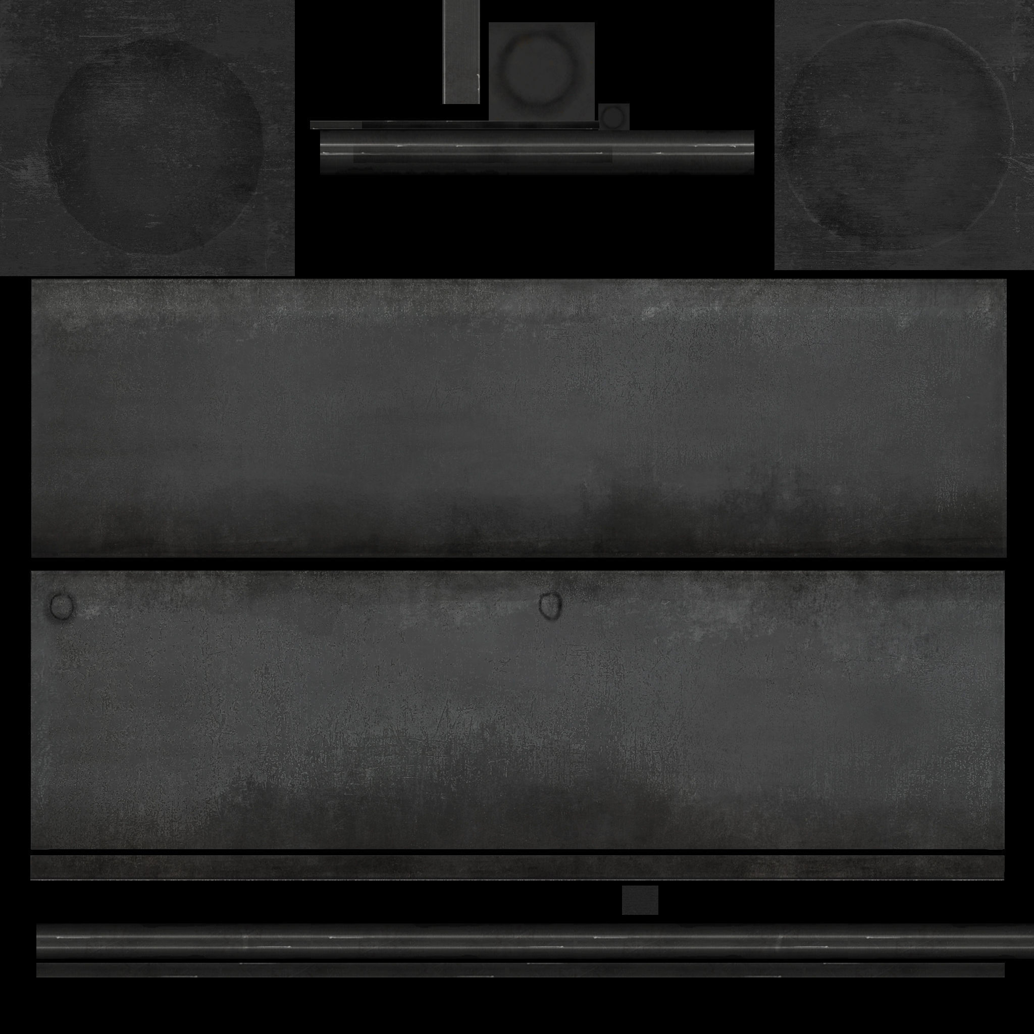 Metal Bucket 3D model_2