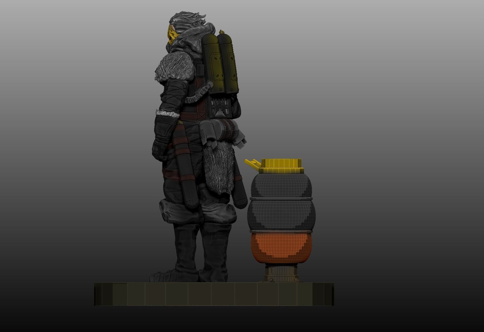 CAUSTIC FROM APEX LEGENDS 3D print model_6