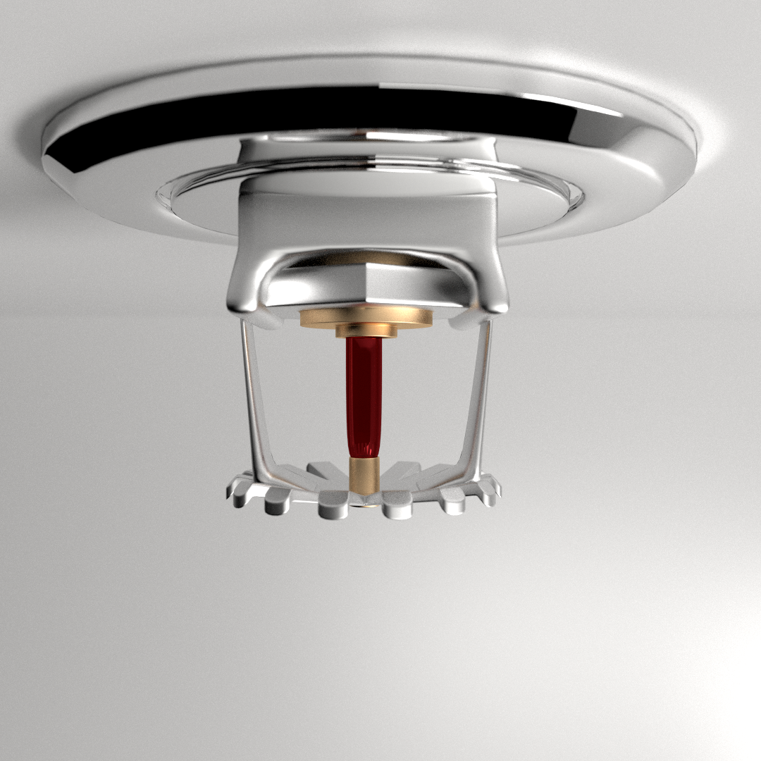 Fire Sprinkler 3D model_2