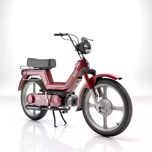 Si Piaggio 50 1983 3D model