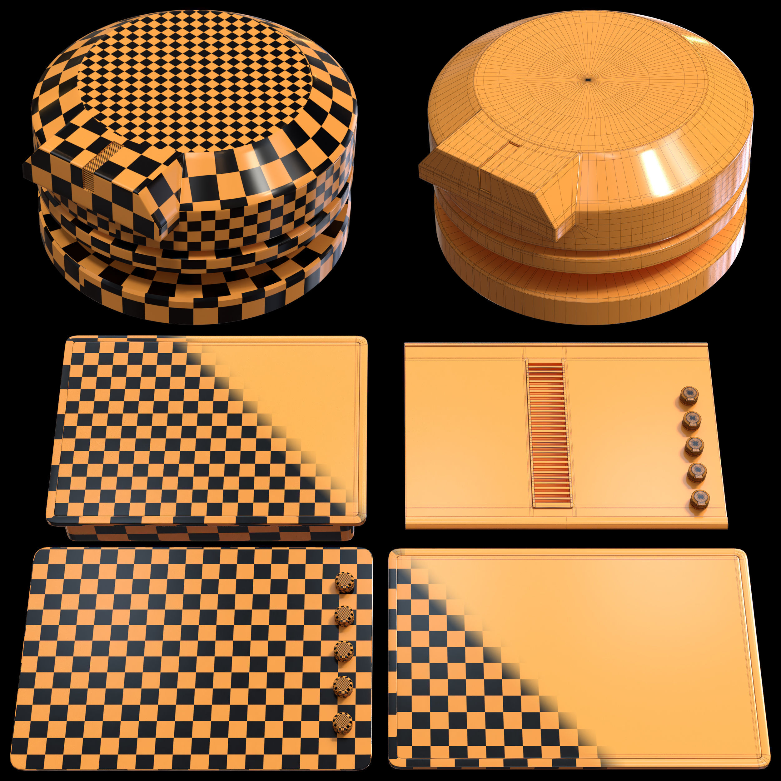 kitchenaid Induction Cooktop 3D model_4