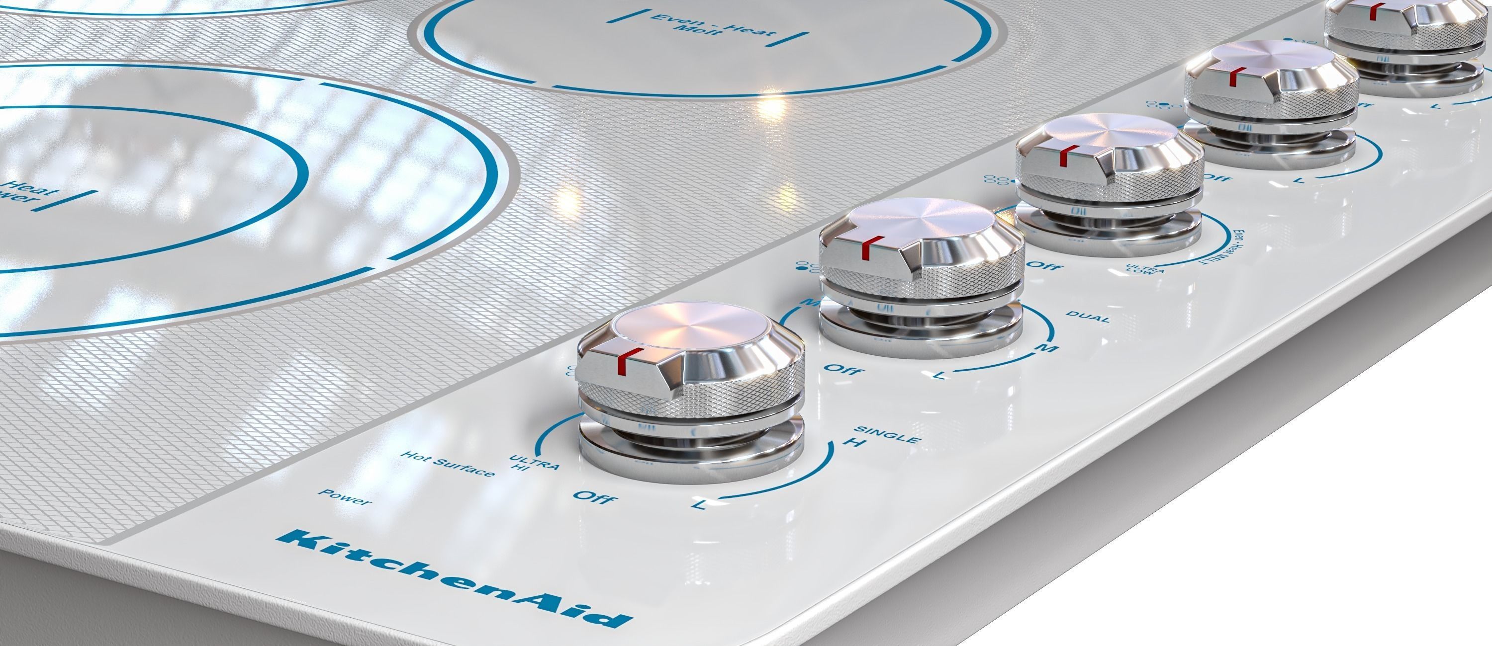 kitchenaid Induction Cooktop 3D model_6