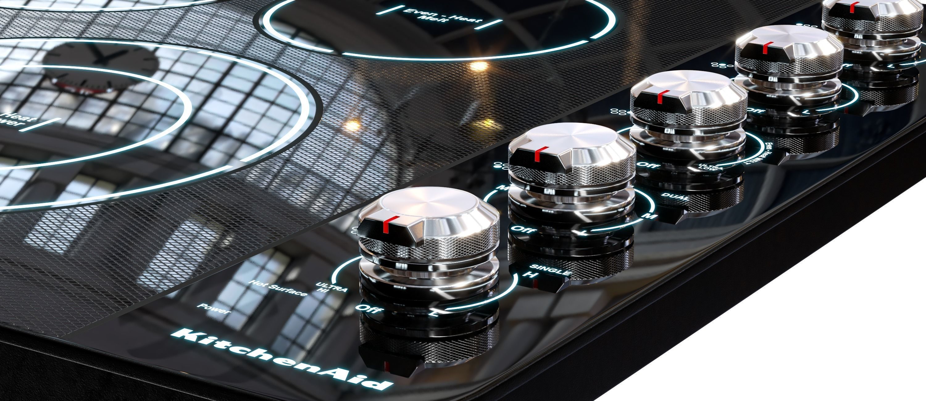 kitchenaid Induction Cooktop 3D model_17