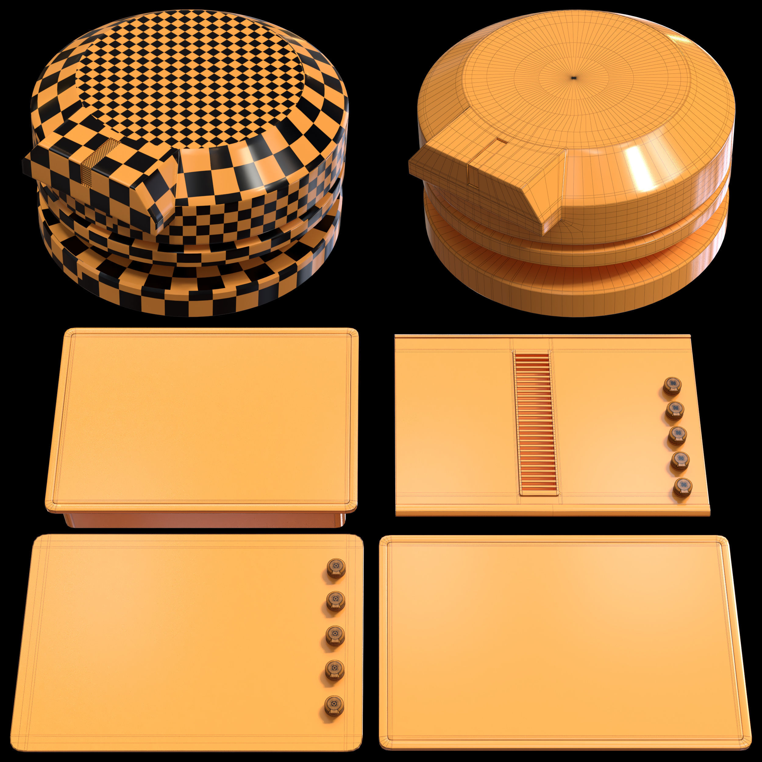 kitchenaid Induction Cooktop 3D model_21