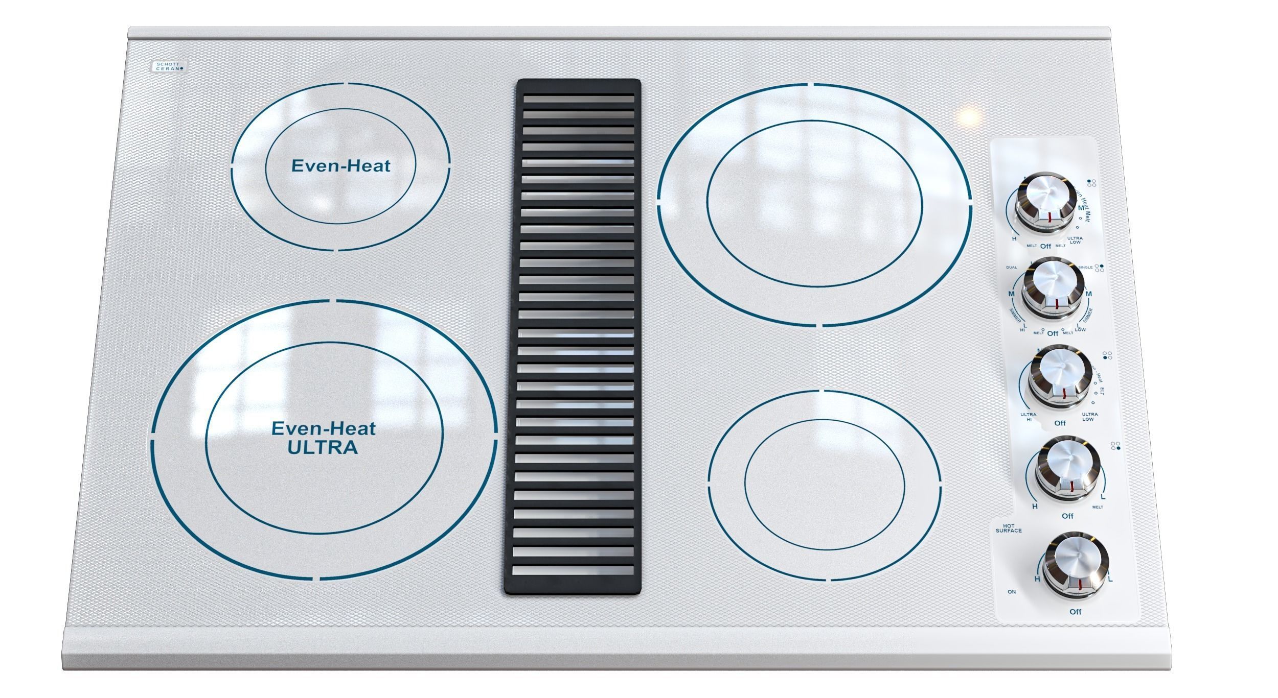 kitchenaid Induction Cooktop 3D model_10