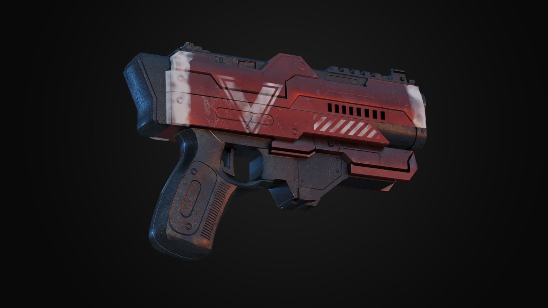 Futuristic Agent - Venus Low-poly 3D model_13