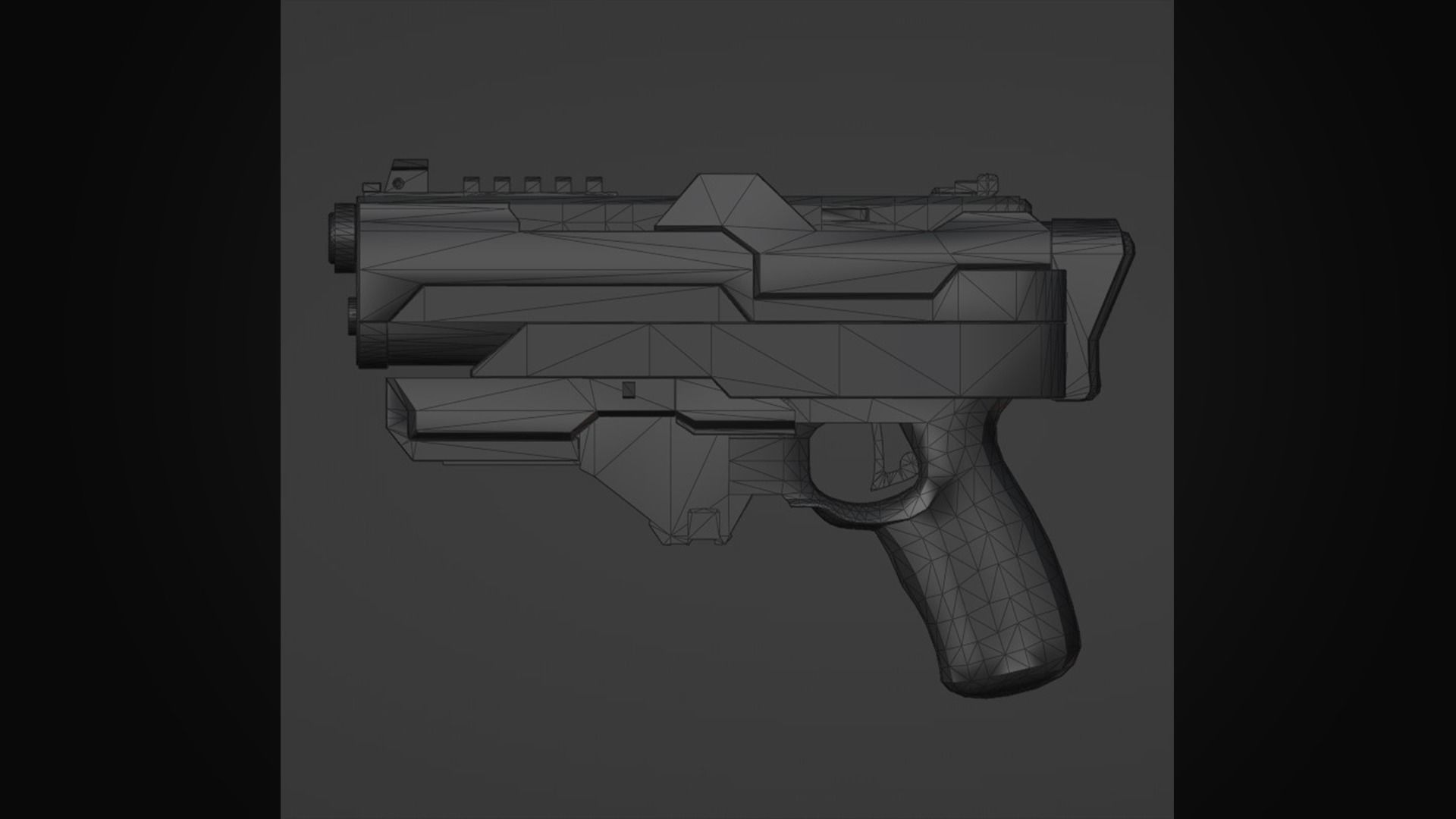 Futuristic Agent - Venus Low-poly 3D model_16