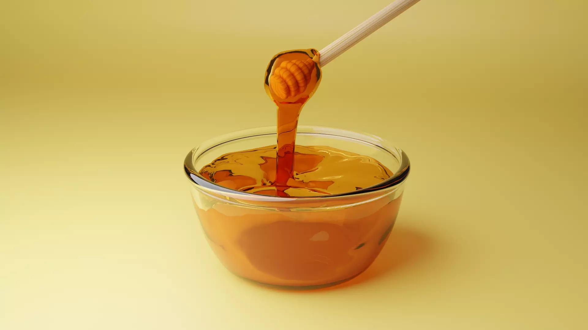 Honey Bowl 3D model