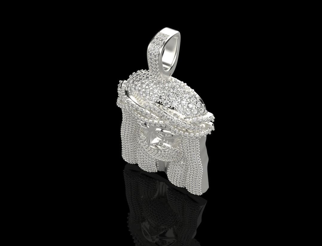 pendant JESUS 3D print model_18
