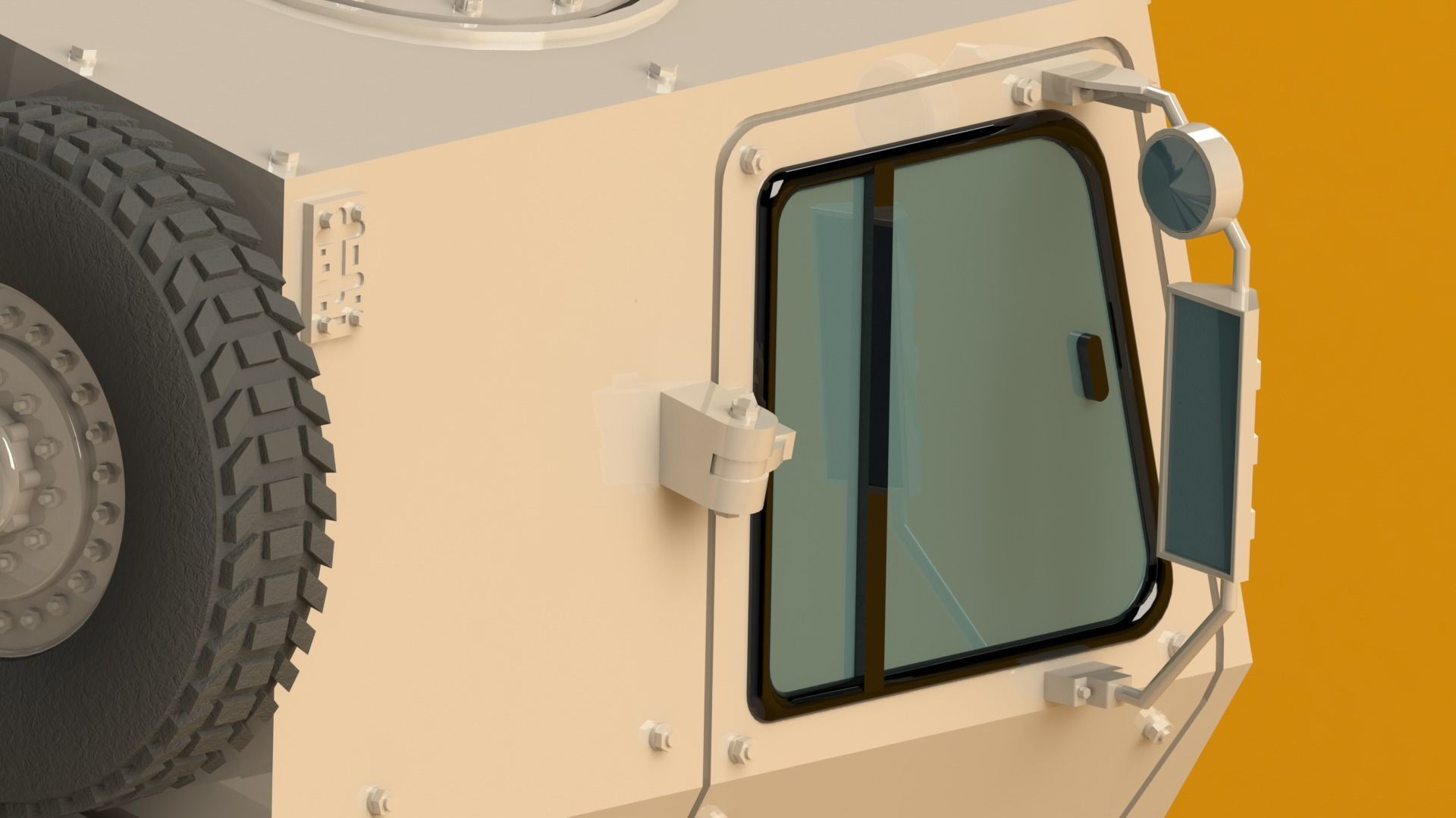 FMTV A2 Truck 3D print model_11