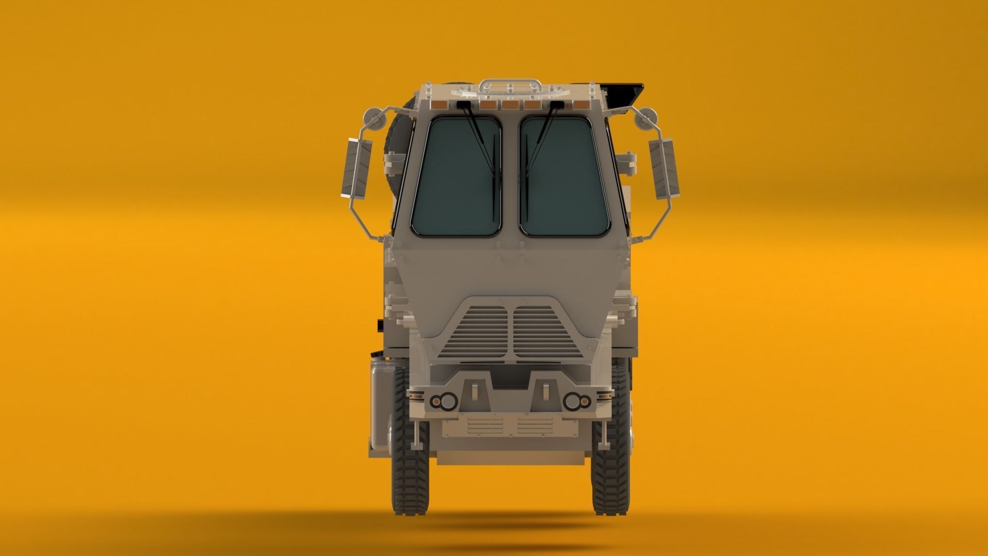 FMTV A2 Truck 3D print model_4