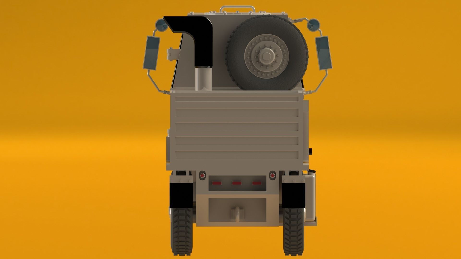 FMTV A2 Truck 3D print model_3