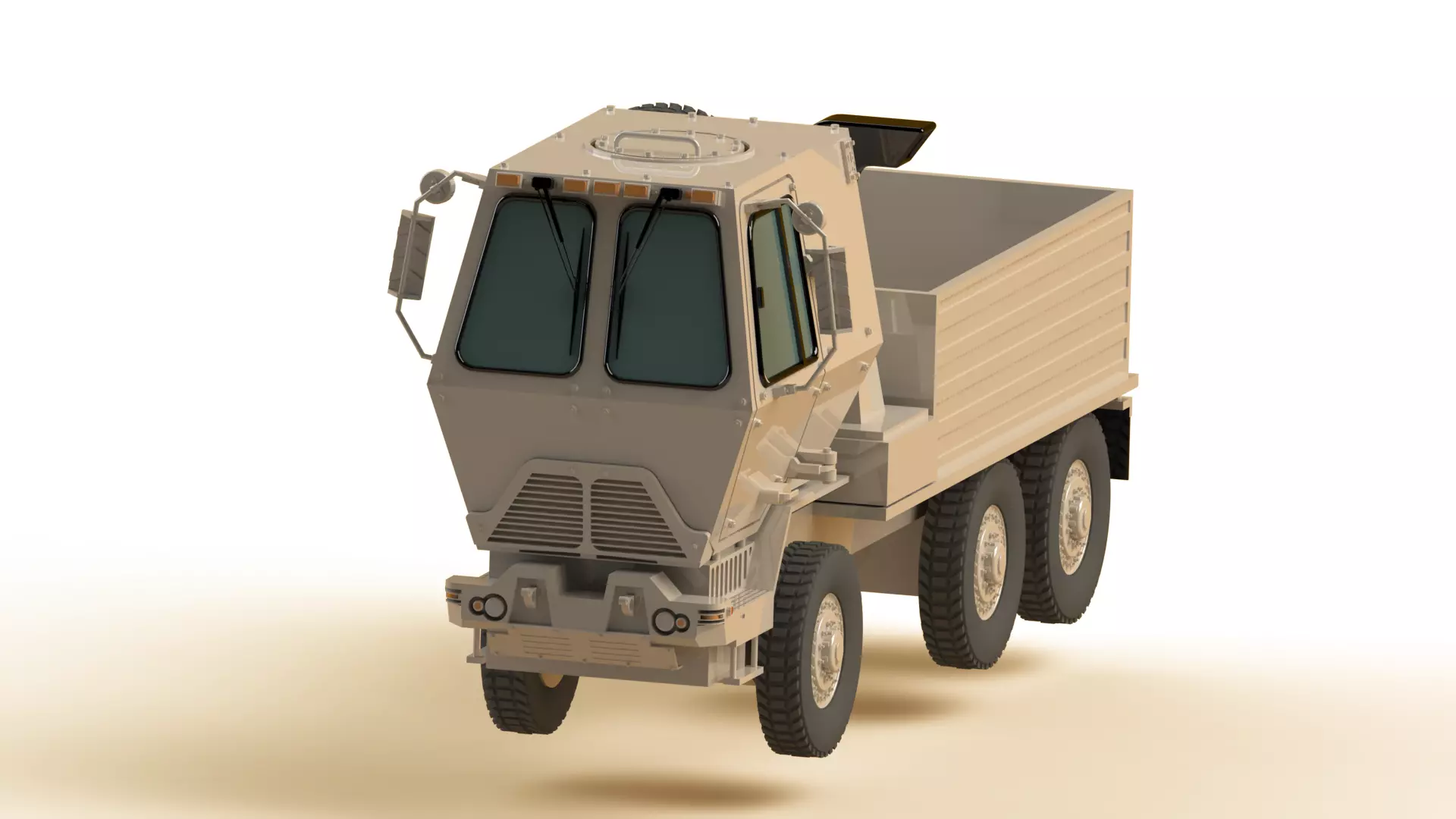 FMTV A2 Truck 3D print model_0