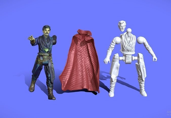 DOCTOR STRANGE FIGURE BOOTLEG - 3D SCAN 3D print model