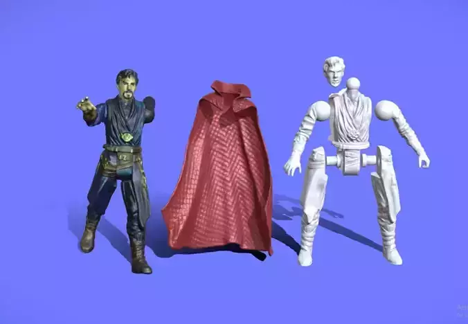 DOCTOR STRANGE FIGURE BOOTLEG - 3D SCAN