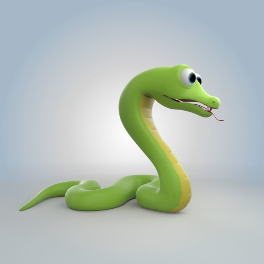 Snake 3D model_1