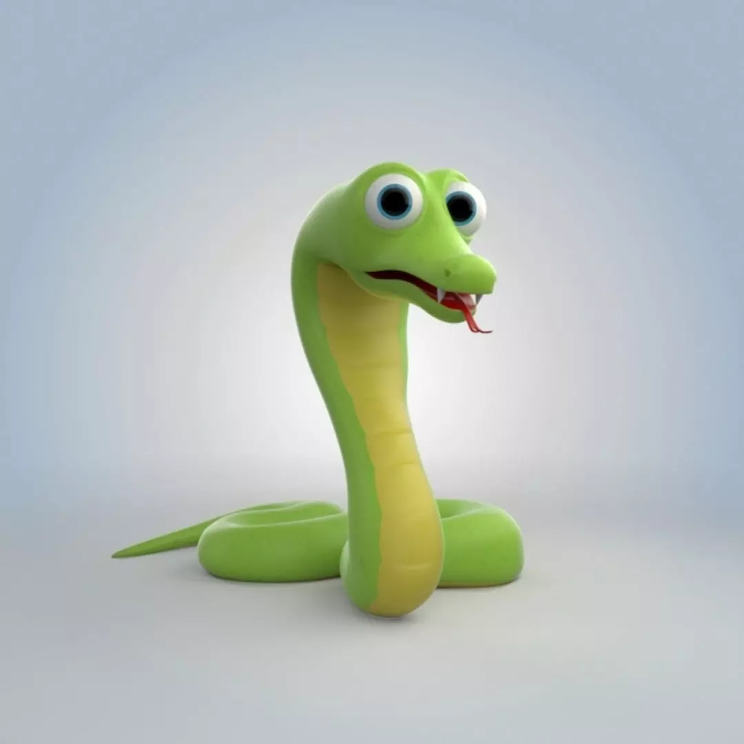 Snake 3D model_0