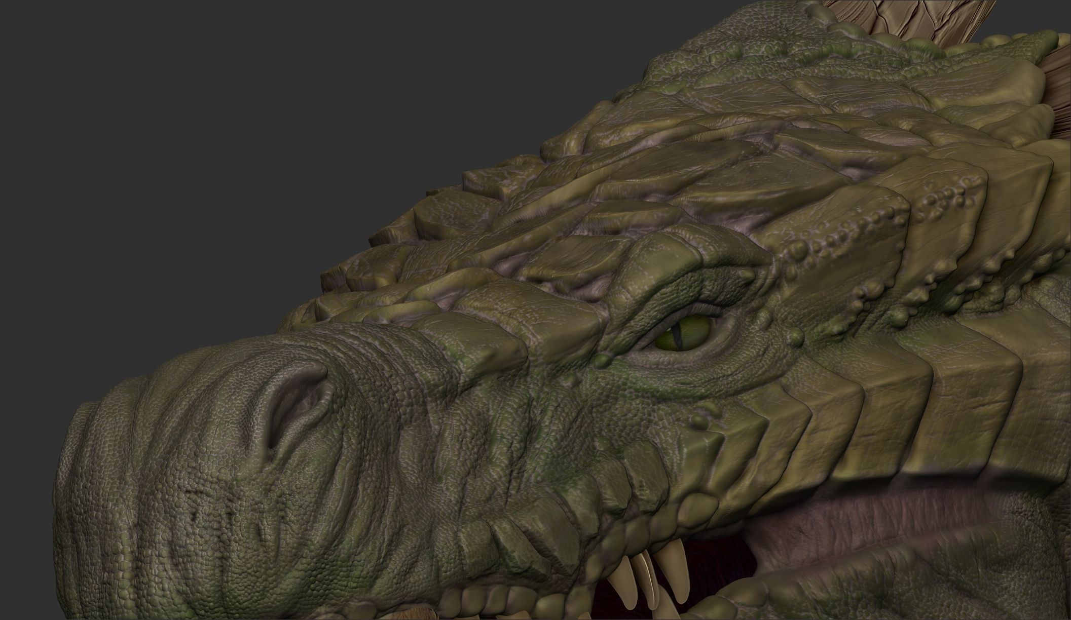 Dragon 3D Printable  3D print model_4