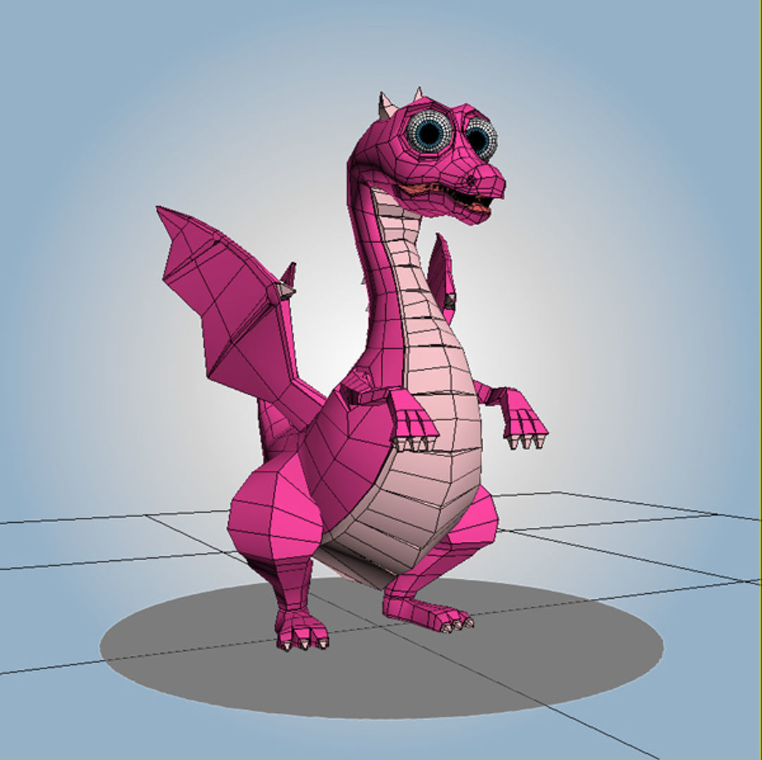 Dragon 3D model_6