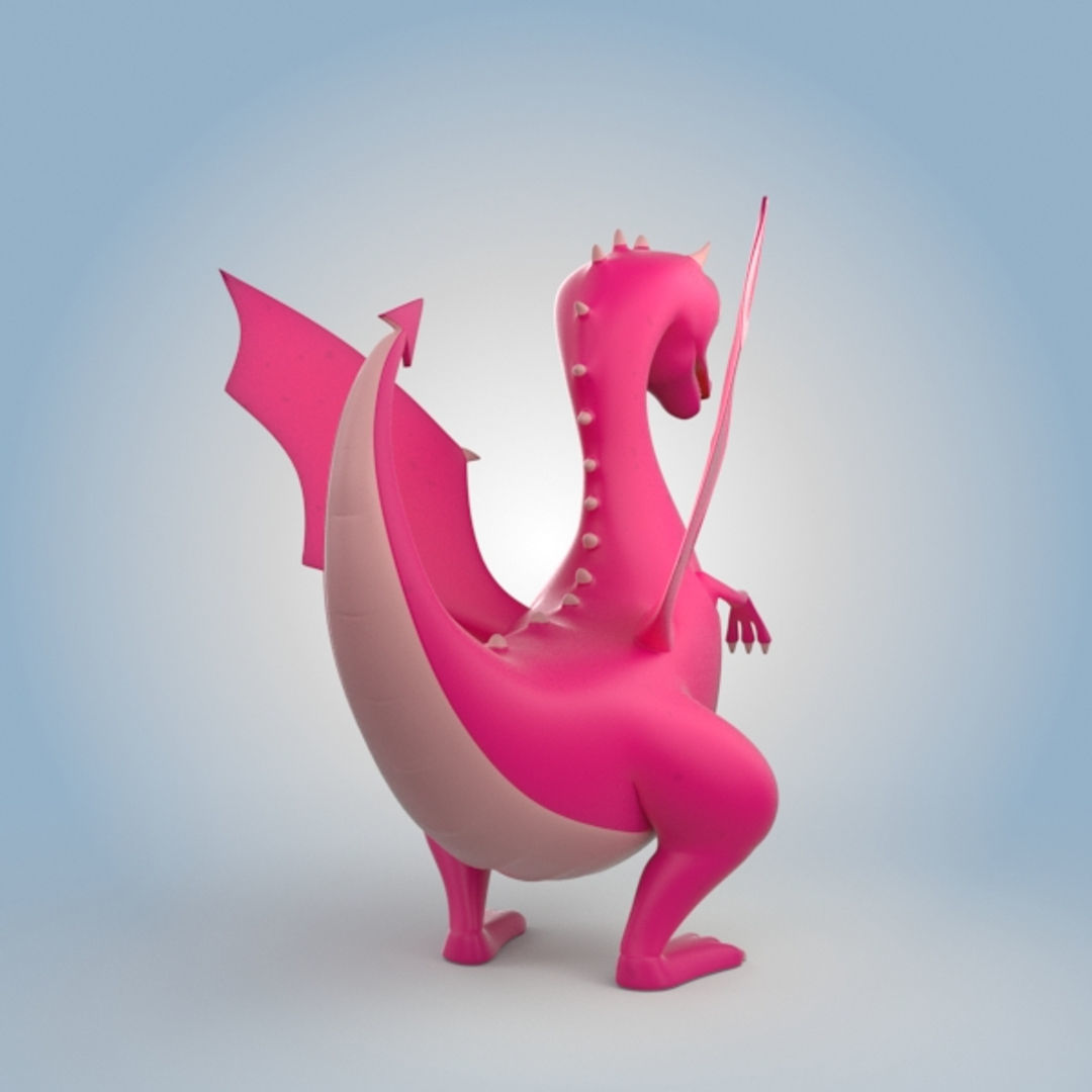 Dragon 3D model_2