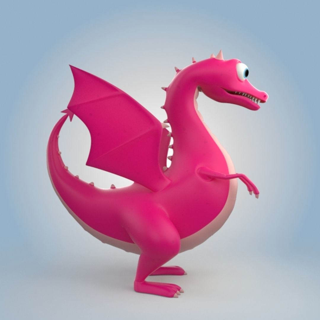 Dragon 3D model_1