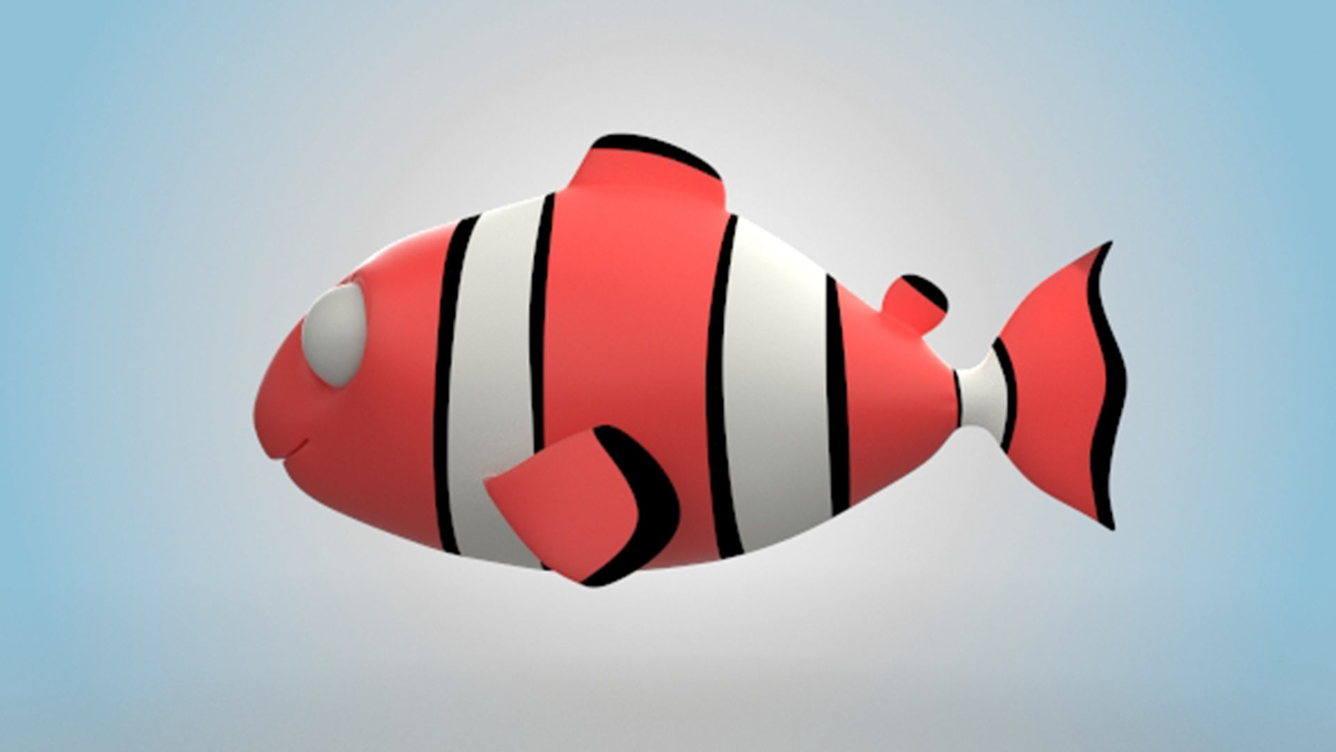 ClownFish 3D model_3