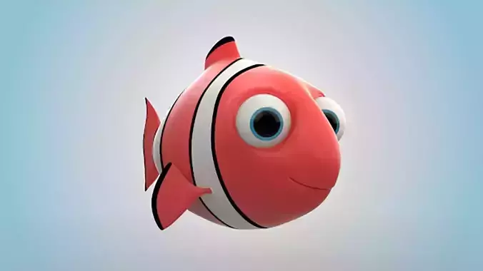 ClownFish 3D model