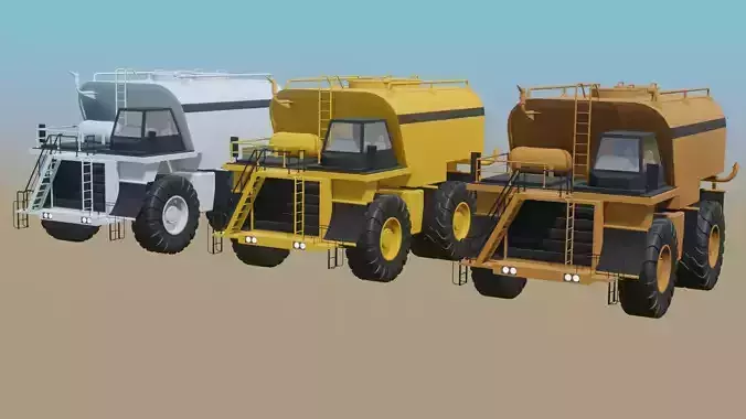 Open Pit Water Truck