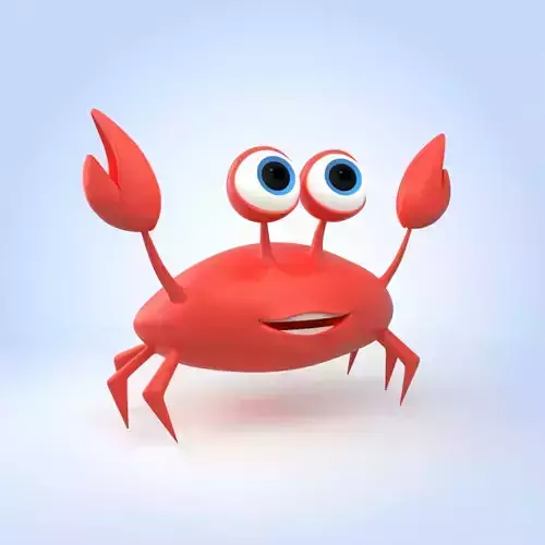 Cartoon Crab